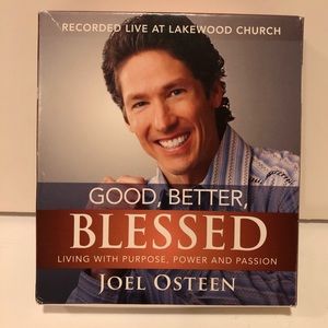 JOEL OSTEEN: GOOD, BETTER, BLESSED AUDIO SERMONS.